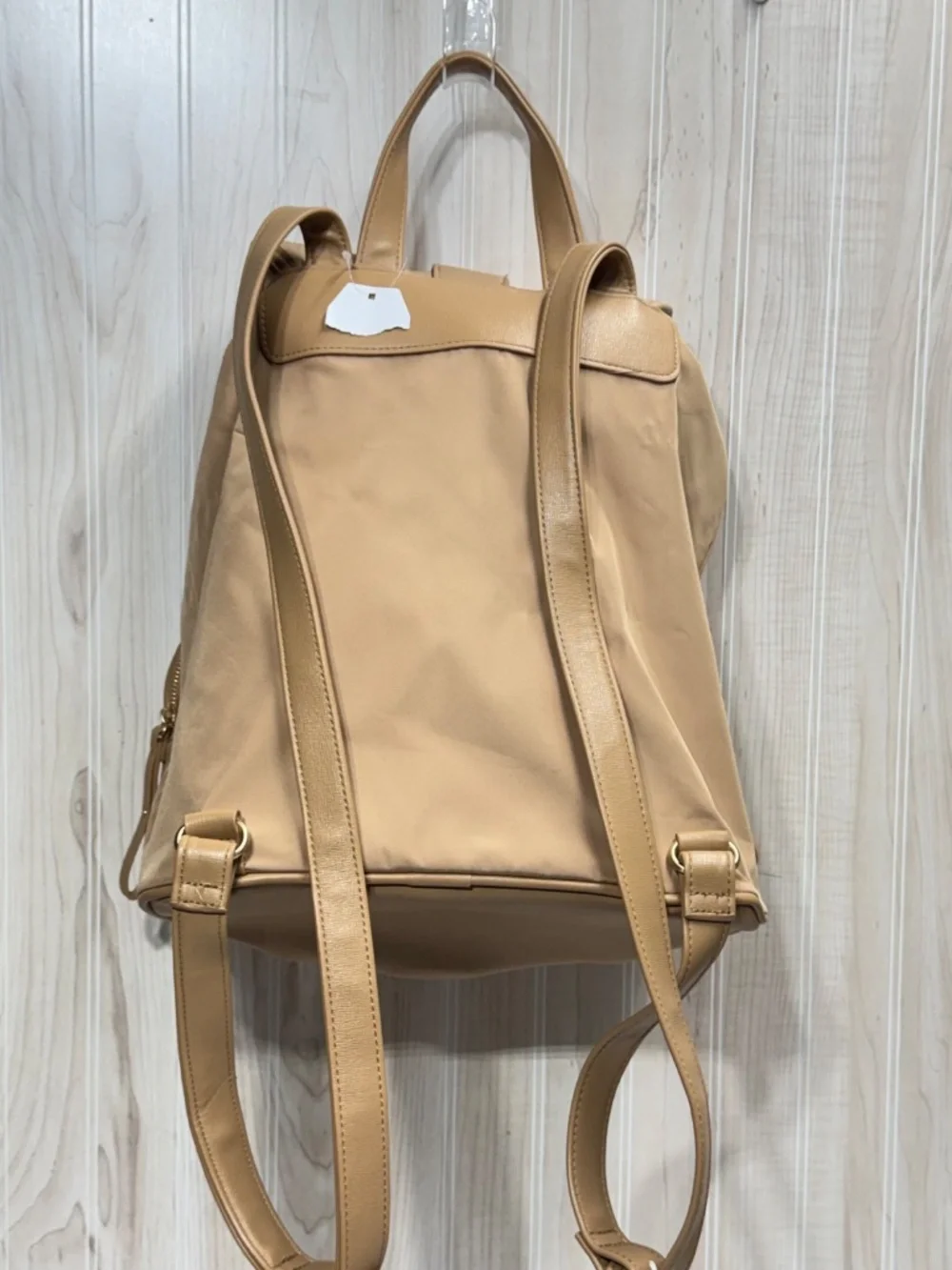 Tan backpack - Picture 2 of 4